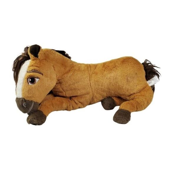 Dreamworks Spirit Riding Free Hose Stallion Plush Long Stuffed Animal Toy Cuddle - Picture 1 of 8